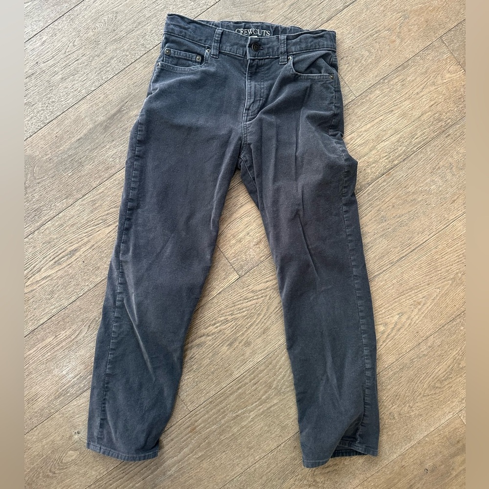 Crewcuts Boys Dark Gray Pants corduroy